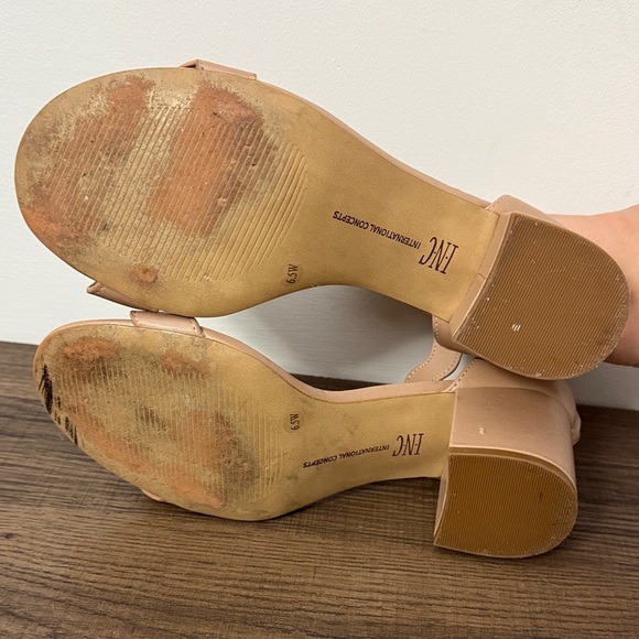 INC International Concepts Women's Beige Heeled Sandals - Picture 5 of 5